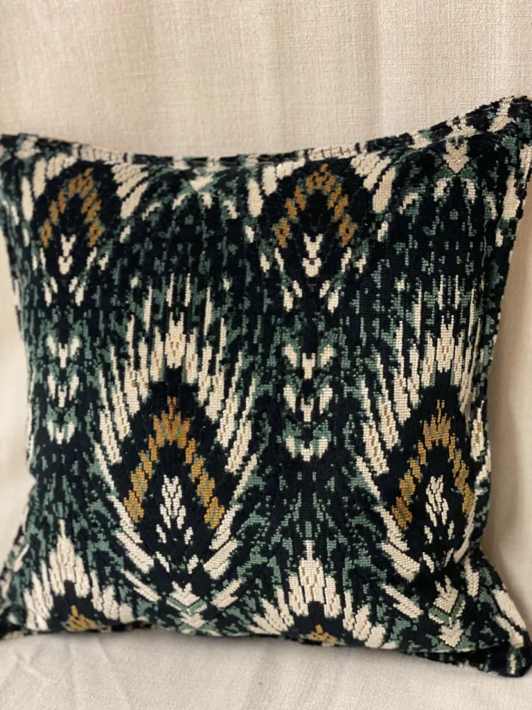 coussin en velours 40x40